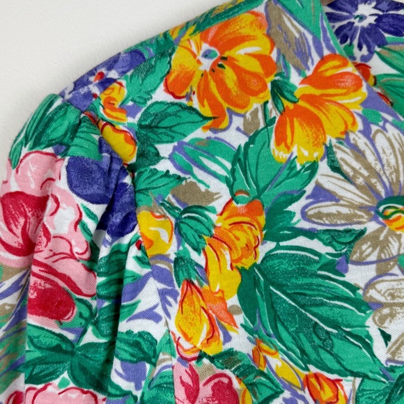 Jessica Howard Vintage Floral Midi Dress - Picture 4 of 11